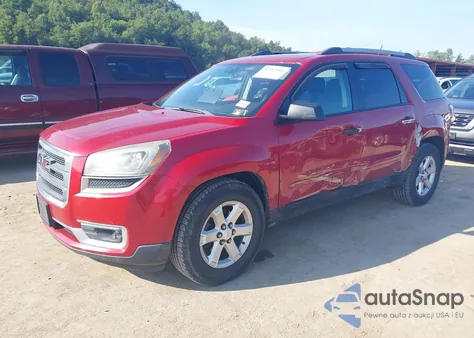 2013 GMC Acadia Sle из США, поврежденный, VIN 1GKKVPKD1DJ204314